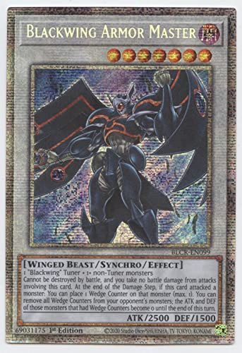 Blackwing Armor Master - BLCR-EN099 - Starlight Rare - 1. Auflage von YU-GI-OH!