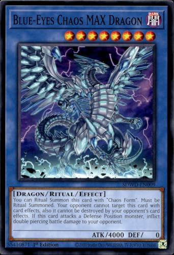 Blue-Eyes Chaos MAX Dragon – SDWD-EN009 – Common – 1. Auflage von YU-GI-OH!