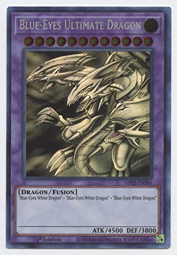 Blue-Eyes Ultimate Dragon - GFP2-EN181 - Ghost Rare - 1. Auflage von YU-GI-OH!