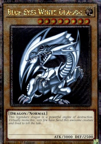 Blue-Eyes White Dragon MP24-EN001 – Quarter Century Secret Rare – 1. Auflage von YU-GI-OH!