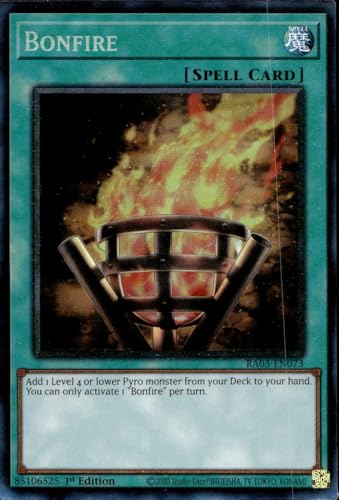 Bonfire (PCR) - RA03-EN073 - Prismatic Collector's Rare - 1. Auflage von YU-GI-OH!