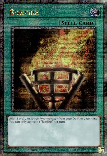 Bonfire (Quarter Century Secret Rare) – RA03-EN073 – Quarter Century Secret Rare – 1. Auflage von YU-GI-OH!