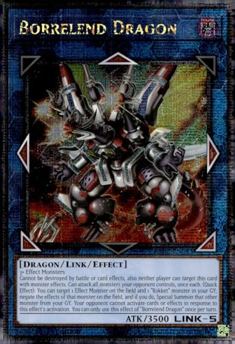 Borrelend Dragon (Quarter Century Secret Rare) – RA02-EN043 – Quarter Century Secret Rare – 1. Auflage von YU-GI-OH!