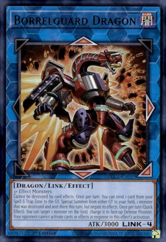 Borrelguard Dragon - BLC1-EN019 - Ultra Rare - 1. Auflage von YU-GI-OH!