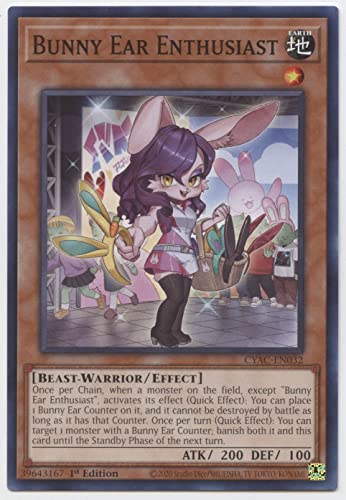 Bunny Ear Enthusiast – CYAC-EN032 – Common – 1. Auflage von YU-GI-OH!