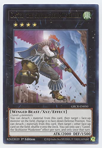 Castel GRCR-EN050 The Skyblaster Musketier – Selten – 1. Auflage von YU-GI-OH!