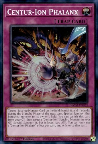 Centur-Ion Phalanx - VASM-EN023 - Super Rare - 1. Auflage von YU-GI-OH!