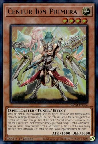 Centur-Ion Primera - VASM-EN016 - Ultra Rare - 1. Auflage von YU-GI-OH!