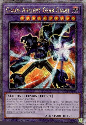 Chaos Ancient Gear Giant – MP24-EN042 – Quarter Century Secret Rare – 1. Auflage von YU-GI-OH!