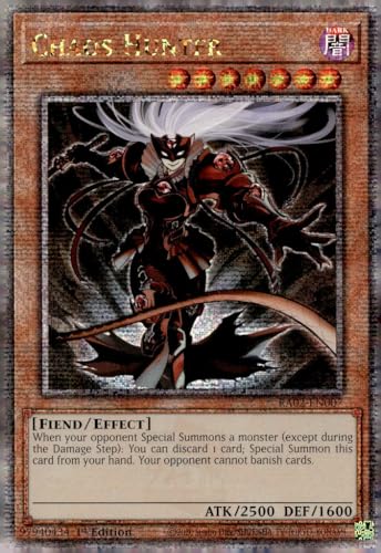 Chaos Hunter (Quarter Century Secret Rare) – RA02-EN007 – Quarter Century Secret Rare – 1. Auflage von YU-GI-OH!