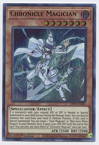 Chronicle Magician – GFP2-EN045 – Ultra Rare – 1. Auflage von YU-GI-OH!