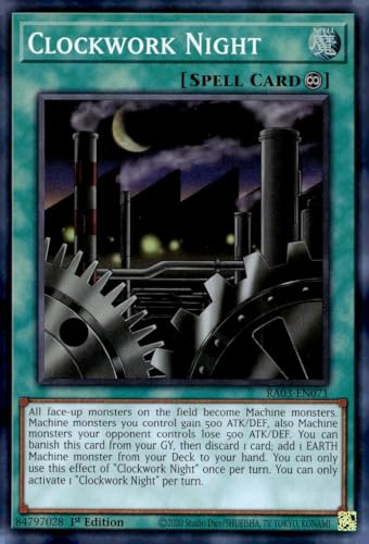 Clockwork Night – RA03-EN071 – Super Rare – 1. Auflage von YU-GI-OH!