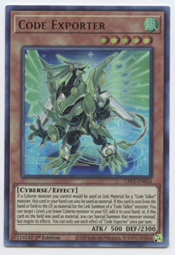 Code Exporter - GFP2-EN024 - Ultra Rare - 1. Auflage von YU-GI-OH!