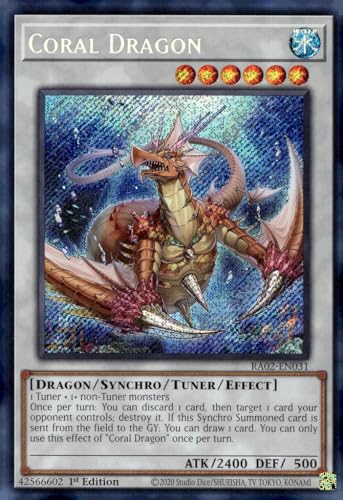 Coral Dragon (Secret Rare) - RA02-EN031 - Secret Rare - 1. Auflage von YU-GI-OH!