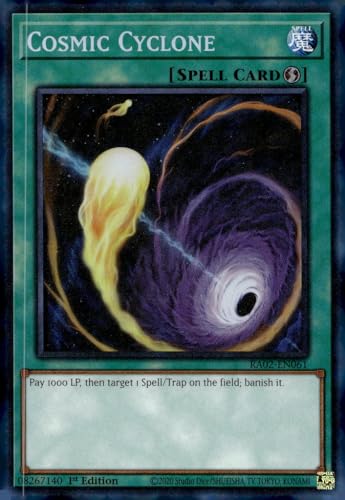 Cosmic Cyclone (PCR) - RA02-EN061 - Prismatic Collector's Rare - 1st Edition von YU-GI-OH!