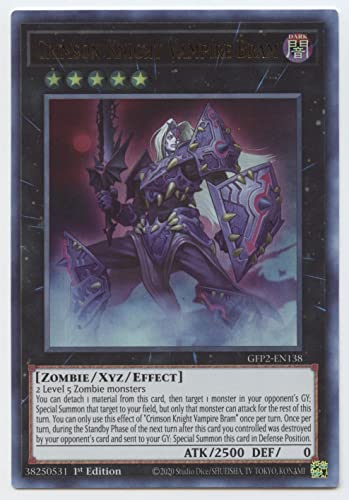 Crimson Knight Vampire Bram - GFP2-EN138 - Ultra Rare - 1. Auflage von YU-GI-OH!