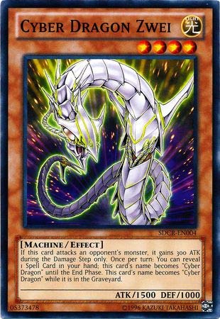 Cyber Dragon Zwei - SDCR-EN004 - Common - Unlimited Edition von YU-GI-OH!