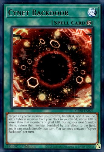 Cynet Backdoor - CRBR-EN029 - Rare - 1. Auflage von YU-GI-OH!