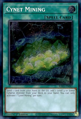 Cynet Mining (Secret Rare) - RA03-EN067 - Secret Rare - 1. Auflage von YU-GI-OH!