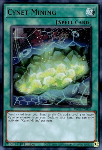 Cynet Mining (UR) - RA03-EN067 - Ultra Rare - 1. Auflage von YU-GI-OH!