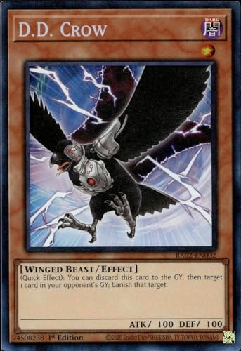 D.D. Crow (PCR) - RA02-EN002 - Prismatic Collector's Rare - 1. Auflage von YU-GI-OH!