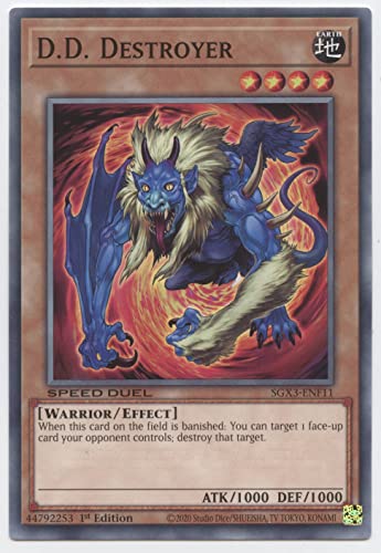 D.D. Destroyer - SGX3-ENF11 - Common - 1. Auflage von YU-GI-OH!