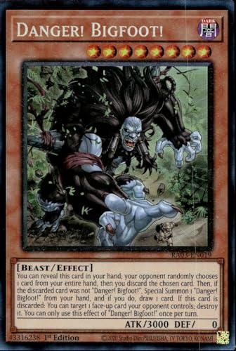 Danger! Bigfoot! (PCR) - RA03-EN019 - Prismatic Collector's Rare - 1st Edition von YU-GI-OH!