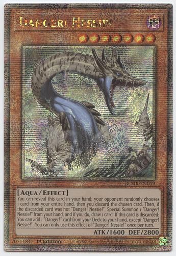 Danger! Nessie! - BLMR-EN059 - Quarter Century Secret Rare - 1. Auflage von YU-GI-OH!