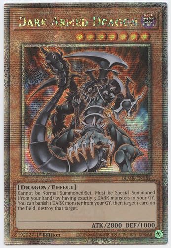 Dark Armed Dragon - BLMR-EN054 - Quarter Century Secret Rare - 1. Auflage von YU-GI-OH!