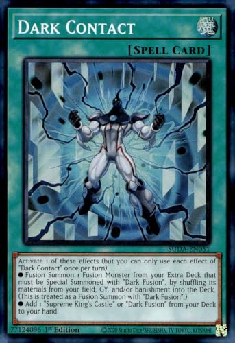 Dark Contact – SUDA-EN051 – Super Rare – 1. Auflage von YU-GI-OH!