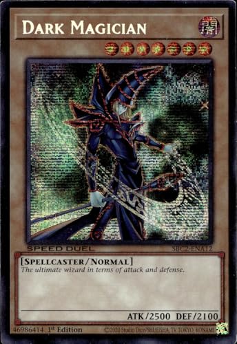 Dark Magician (PSR) - SBC2-ENA12 - Prismatic Secret Rare - 1. Auflage von YU-GI-OH!