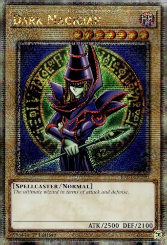 Dark Magician (Quarter Century Secret Rare) – RA03-EN080 – Quarter Century Secret Rare – 1. Auflage von YU-GI-OH!