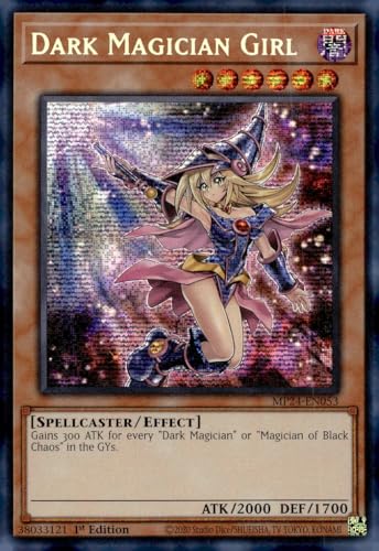 Dark Magician Girl (Alternate Art) MP24-EN053 Prismatic Secret Rare 1. Auflage von YU-GI-OH!