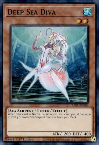 Deep Sea Diva – RA03-EN004 – Super Rare – 1. Auflage von YU-GI-OH!