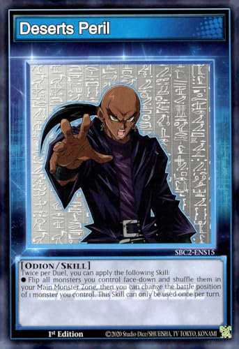 Deserts Peril - SBC2-ENS15 - Common - 1. Auflage von YU-GI-OH!