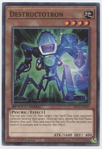 Destructotron - SBC1-ENE05 - Common - 1. Auflage von YU-GI-OH!