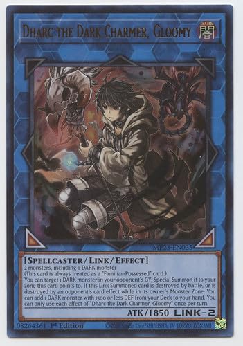 Dharc The Dark Charmer, Gloomy, MP23-EN025, Ultra Rare, 1. Auflage von YU-GI-OH!