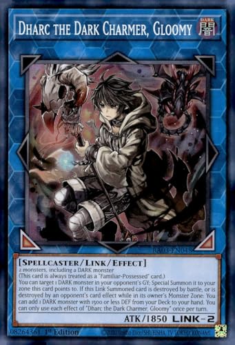 Dharc The Dark Charmer, Gloomy, RA03-EN048, Super Rare, 1. Auflage von YU-GI-OH!