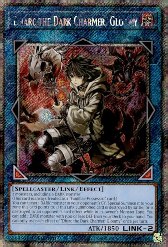 Dharc The Dark Charmer, Gloomy (Platinum Secret Rare) – RA03-EN048 – Platinum Secret Rare – 1. Auflage von YU-GI-OH!