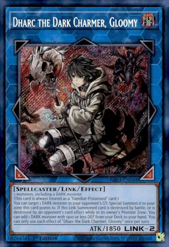 Dharc The Dark Charmer, Gloomy (Secret Rare) – RA03-EN048 – Secret Rare – 1. Auflage von YU-GI-OH!