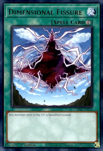 Dimensional Fissure CRBR-EN030 - Rare - 1. Auflage von YU-GI-OH!