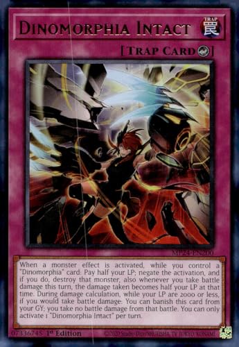 Dinomorphia Intact - MP24-EN200 - Ultra Rare - 1. Auflage von YU-GI-OH!