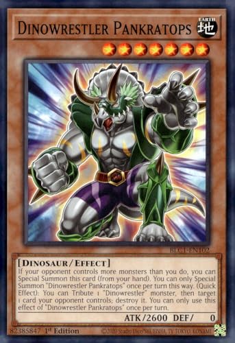 Dinowrestler Pankratops - BLC1-EN102 - Common - 1. Auflage von YU-GI-OH!