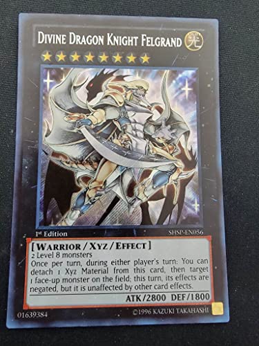 Divine Dragon Knight Felgrand - SHSP-EN056 - Shadow Specters - Secret Rare - 1st Edition von YU-GI-OH!