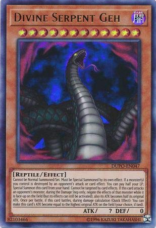 Divine Serpent GEH - DUPO-EN047 - Ultra Rare - Unlimited Edition von YU-GI-OH!