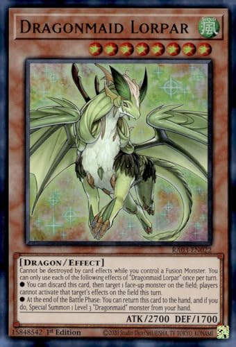 Dragonmaid Lorpar (UR) - RA03-EN022 - Ultra Rare - 1. Auflage von YU-GI-OH!