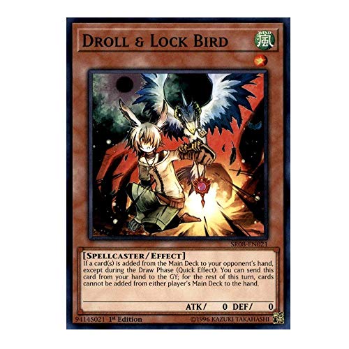 Droll & Lock Bird - SR08-EN021 - Common - 1. Auflage von YU-GI-OH!