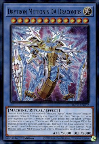 Drytron Meteonis DA Draconids - INFO-EN032 - Super Rare - 1. Auflage von YU-GI-OH!