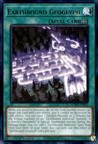 Earthbound Geoglyphe - MZMI-EN052 - Selten - 1. Auflage von YU-GI-OH!