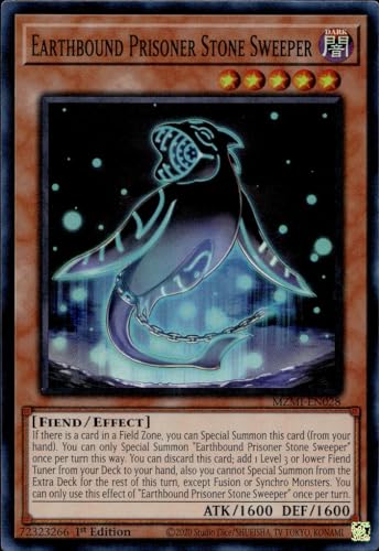 Earthbound Prisoner Stone Sweeper - MZMI-EN028 - Super Rare - 1. Auflage von YU-GI-OH!